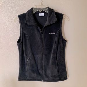 NWOT Sz M, Columbia Fleece Vest, BLK